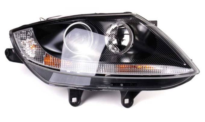 BMW Headlight Assembly - Passenger Side (Xenon) 63127165678 - Hella 247000121